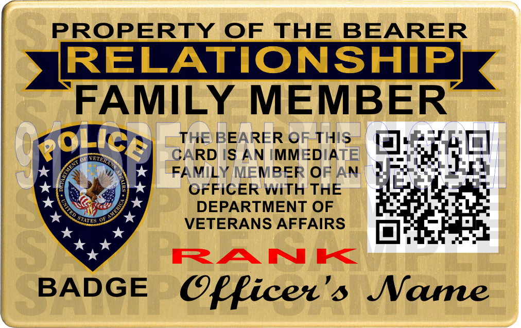 Police Gold Card | Cards