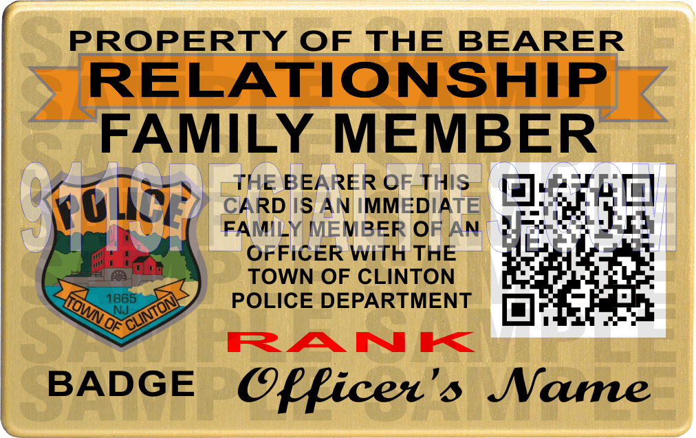Police Gold Card | Cards